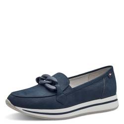 s.Oliver Damen Slipper Plateau Bequem, Blau (Navy), 38 von s.Oliver