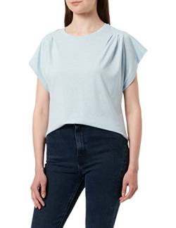 s.Oliver Damen T-Shirt Kurzarm ,Blau, 42 von s.Oliver