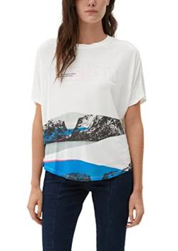 s.Oliver Damen T-shirts T Shirts kurzarm, Weiß, 40 EU von s.Oliver