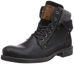 s.Oliver Herren 15220 Kurzschaft Stiefel, Schwarz (Black 001), 42 von s.Oliver