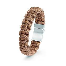 s.Oliver Herren Armband Edelstahl Nylon Geschenkidee Geburtstag Vatertag von s.Oliver