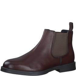 s.Oliver Herren Chelsea Boots aus Leder Flach Braun (Brown), 42 von s.Oliver