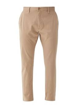 s.Oliver Herren Hose, Chino Hose Slim Fit, Beige, 29W / 30L von s.Oliver