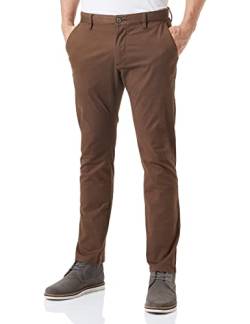 s.Oliver Herren Hose, Chino Hose Slim Fit, Beige, 30W / 32L von s.Oliver