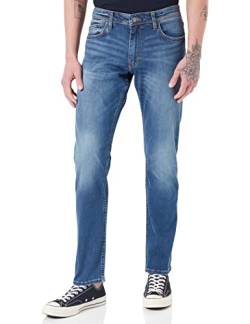 s.Oliver Herren Hose Lang Keith Slim Fit Jeans, Blue Stretched Denim, 28W / 32L von s.Oliver