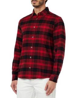 s.Oliver Herren Karo Hemd, Regular fit RED, 3XL von s.Oliver