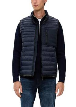 s.Oliver Herren Outdoor Weste, Blue, M von s.Oliver