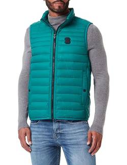 s.Oliver Herren Outdoor Weste, Green, M von s.Oliver