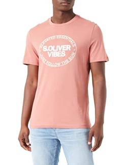 s.Oliver Herren T-Shirt Kurzarm ,Orange, S von s.Oliver