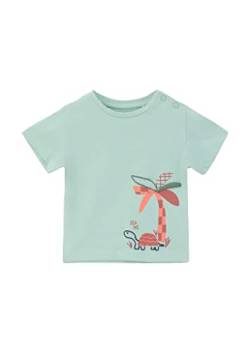 s.Oliver Junior Baby Boys 2130761 T-Shirt, Kurzarm, türkis 6091, 80 von s.Oliver