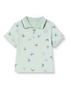 s.Oliver Junior Baby Boys 2130766 Poloshirts, Kurzarm, türkis 60A3, 68 von s.Oliver