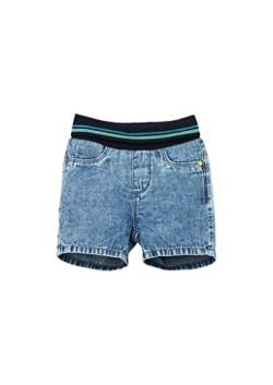 s.Oliver Junior Baby Boys Jeans Short mit Streifenbund, Blue, 62 von s.Oliver