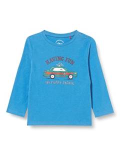 s.Oliver Junior Baby Boys Langarm, 5952 T-Shirt, Blue, 80 von s.Oliver