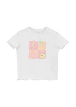 s.Oliver Junior Baby Girls 2130655 T-Shirt, Kurzarm, weiß 0100, 68 von s.Oliver