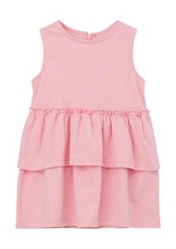 s.Oliver Junior Baby Girls 2130669 Stufenkleid mit Volants und Print, rosa 43A1, 80 von s.Oliver