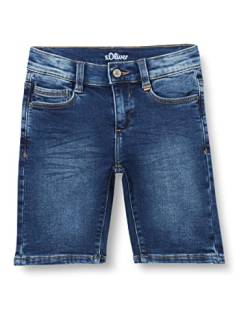 s.Oliver Junior Boy's Jeans Bermuda, Brad Slim Fit, Blue, 122/SLIM von s.Oliver