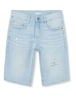 s.Oliver Junior Boy's Jeans Bermuda, Fit Seattle, Blue, 152/BIG von s.Oliver