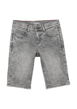 s.Oliver Junior Boy's Jeans Bermuda, Fit Seattle, Grey, 170 von s.Oliver