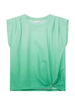 s.Oliver Junior Girl's T-Shirt mit Knotendetail, Green, L von s.Oliver