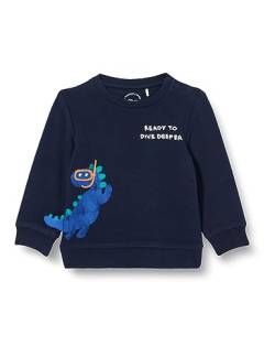 s.Oliver Junior Jungen Sweatshirt Langarm Blue 62 von s.Oliver