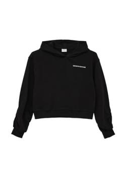 s.Oliver Junior Mädchen Sweatshirt mit Kapuze BLACK 140 von s.Oliver