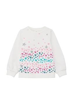 s.Oliver Junior Mädchen Sweatshirts,Langarm White 116 von s.Oliver