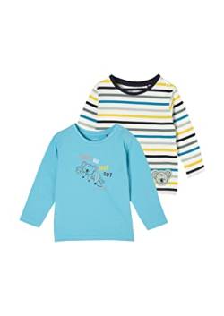 s.Oliver Junior Unisex Baby 405.10.202.12.130.2116018 T-Shirt, Multicolor, 68 von s.Oliver