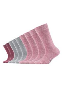 s.Oliver Kinder Socken Kinder Strümpfe mit weichem Bund Baumwolle Pflegeleicht langlebig für Jungen und Mädchen 9er Pack 23/26 heather rose von s.Oliver