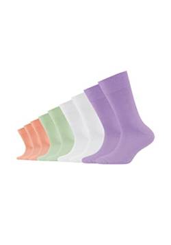 s.Oliver Kinder Socken Kinder Strümpfe mit weichem Bund Baumwolle Pflegeleicht langlebig für Jungen und Mädchen 9er Pack 23/26 lavendula von s.Oliver