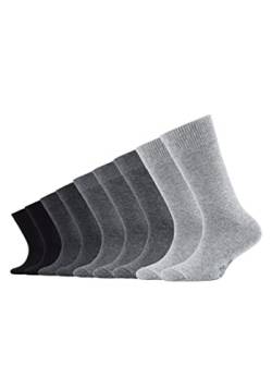 s.Oliver Kinder Socken Kinder Strümpfe mit weichem Bund Baumwolle Pflegeleicht langlebig für Jungen und Mädchen 9er Pack 31/34 grey von s.Oliver