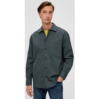 s.Oliver Langarmhemd Relaxed: Overshirt aus Baumwollstretch Tape von s.Oliver