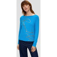 s.Oliver Langarmshirt Longsleeve aus Viskosestretch von s.Oliver