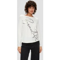 s.Oliver Langarmshirt Longsleeve aus Viskosestretch von s.Oliver