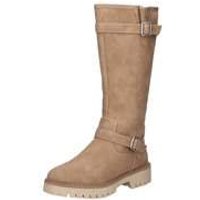 s.Oliver Langschaftstiefel Damen beige von s.Oliver