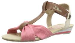 s.Oliver Mädchen Casual T-Spange, Pink (Nut/Dark Pink 477) von s.Oliver