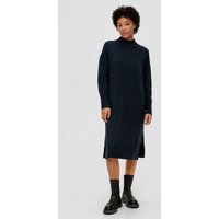 s.Oliver Maxikleid Strickkleid mit Kragenschlitz von s.Oliver