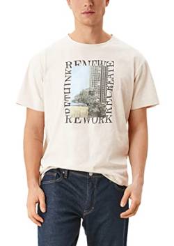 s.Oliver Men's 130.10.202.12.130.2109604 T-Shirt, Foam, S von s.Oliver