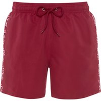 s.Oliver Noah Badehose, Gummibund, Marken-Schriftzug, für Herren, rot, XXL von s.Oliver