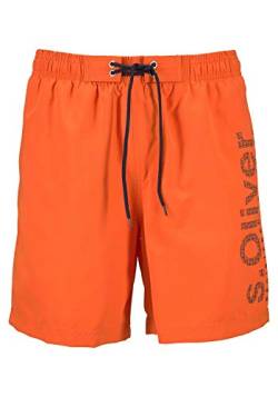 s.Oliver RED LABEL Herren Badeshorts Neonorange L von s.Oliver