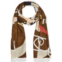 s.Oliver Schal Damen Tuch mit Allovermuster Schal Scarf Halstuch 2112172 von s.Oliver