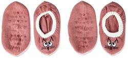 s.Oliver Socks Unisex Kinder Online Junior Hygge Home Sneaker 2er Pack Socken, Dusty pink, 25/28 von s.Oliver