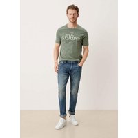 s.Oliver Stoffhose Jeans Keith / Slim Fit / Mid Rise / Slim Leg Destroyes, Waschung von s.Oliver