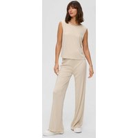 s.Oliver Stoffhose Regular: Wide-Leg-Hose in Glitzer-Optik Glitzer von s.Oliver