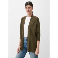 s.Oliver Strickjacke Feinstrick-Cardigan Rippblende von s.Oliver