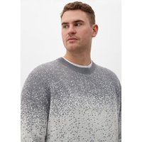 s.Oliver Strickpullover Strickpullover im Jacquard-Design Rippblende von s.Oliver