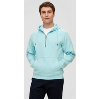 s.Oliver Sweatshirt Hoodie-Sweatshirt aus Baumwollmix Kontrast-Details von s.Oliver