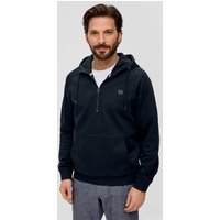 s.Oliver Sweatshirt Hoodie-Sweatshirt aus Baumwollmix Kontrast-Details von s.Oliver