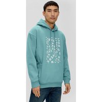 s.Oliver Sweatshirt Kapuzensweater mit Frontprint von s.Oliver