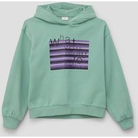 s.Oliver Sweatshirt Kapuzensweatshirt mit Frontprint von s.Oliver