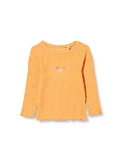 s.Oliver Unisex Baby 2120127 Langarmshirt, Orange #E3a857, 80 von s.Oliver